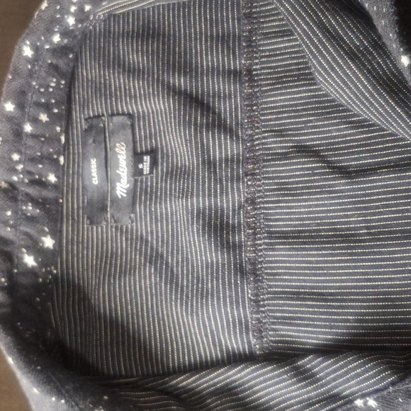 Madewell Oversized Ex-Boyfriend Shirt in Star Print Size S - Picture 13 of 15